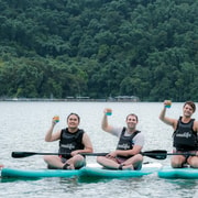 From Taipei: Sun Moon Lake SUP experience with Bus Tickets