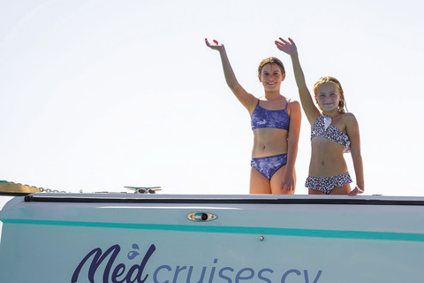 Ayia Napa/Protaras: Private Yacht with Unlimited Drinks Private Yacht with Unlimited Drinks (4 hours)