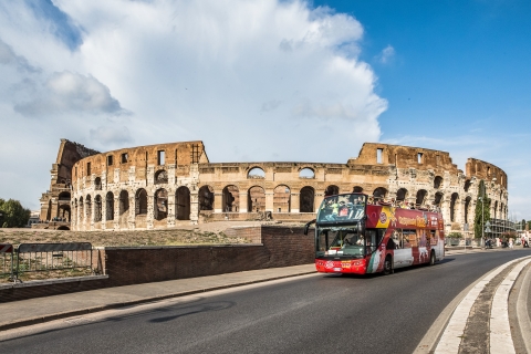 Rzym: autobus wskakuj/wyskakuj i darmowy audioprzewodnikRzym: Wycieczka autobusowa Hop-On Hop-Off – 48 godzin