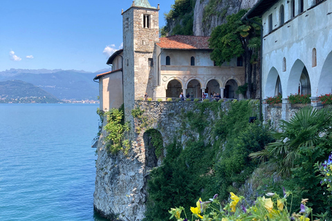 Lake Maggiore: Santa Caterina del Sasso Hermitage Ticket Santa Caterina del Sasso Hermitage Ticket with Audioguide