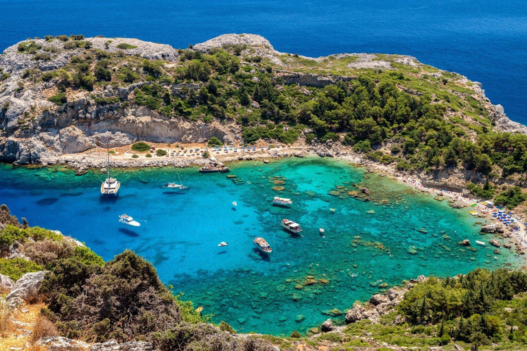 Rhodes: No licence Boat Rental Rhodes: 3hour Boat Rental with Optional Driver
