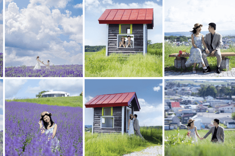 Hokkaido: Wedding Photo Tour with Snowy Landscapes & Styling