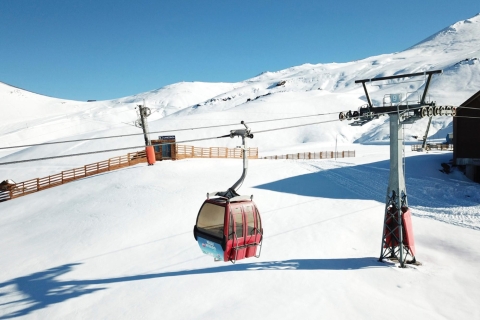 Valle Nevado skidagTrefpunt Plaza de Armas 7:00 AM
