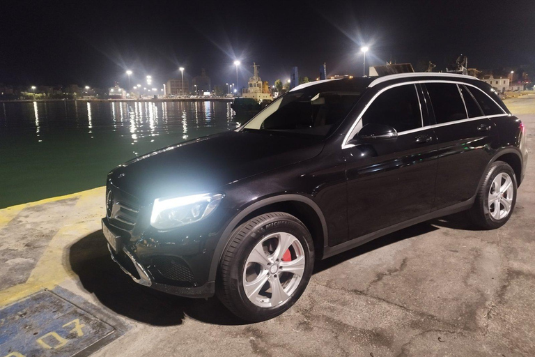 Athènes : Transfert privé depuis/vers le port du Pirée d&#039;Athènes.Transfert privé à Athènes : Athènes ville de/au Port du Pirée