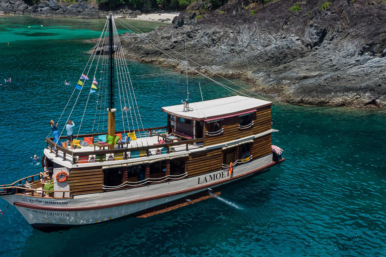 Phuket: Foge das multidões num barco relaxante (Snorkelling)