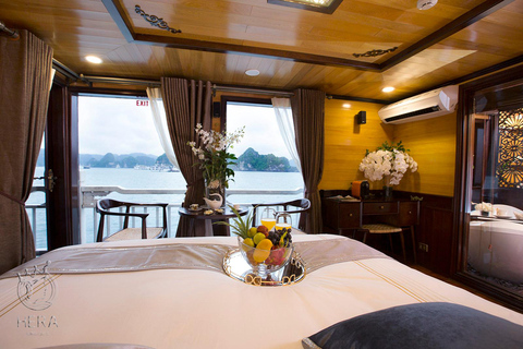 Hanoi: 3D2N Ha Long, Lan Ha Bay by Hera Grand Luxury Cruise From Halong (Check-in at 11:00 AM)