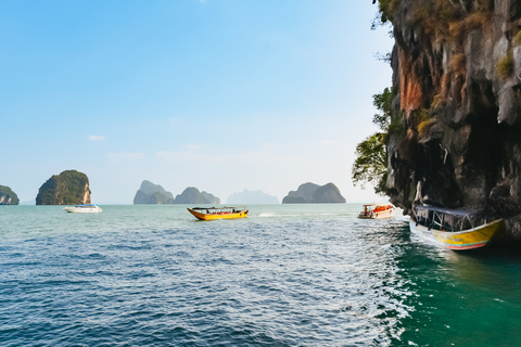 Phuket: Passeio de barco e canoa marítima pela ilha James Bond