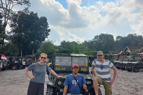 Visita en jeep a la lava del Merapi