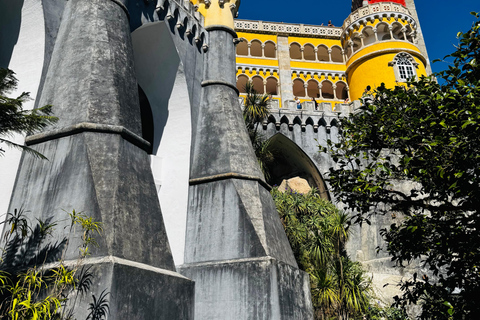 Sintra tour Pena Palace, Moorish, Regaleira & Cabo da Roca Small Group Tour