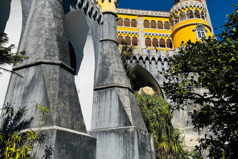 Sintra tour Pena Palace, Moorish, Regaleira & Cabo da Roca Small Group Tour