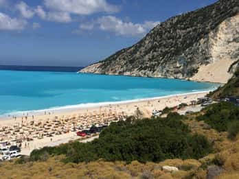 Shorex: Lago Melissani e Spiaggia di Myrtos con Swim Stop