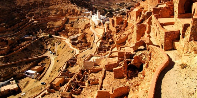 Djerba: Visit Tataouine , Chenini and Ksar Haddada.