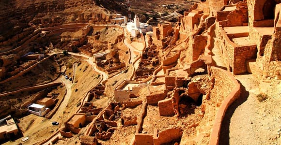 Djerba: Visit Tataouine , Chenini and Ksar Haddada.