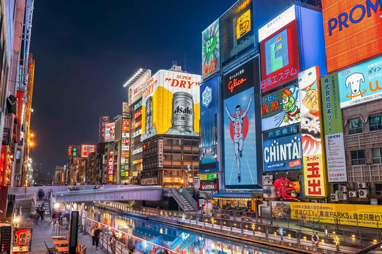 Tour guiado particular e personalizado de um dia em Osaka