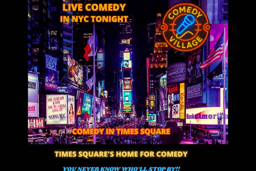 New York City: Stand-up-Show-Ticket für das Comedy Village am Times Square. Foto: GetYourGuide New York City: Stand-up-Show-Ticket für das Comedy Village am Times Square. Foto: GetYourGuide