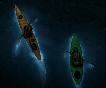 Cat Ba: Sunset and Night kayak with bioluminescent plankton