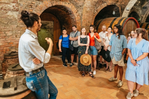 Ab Florenz: Käse- und Weinproben-Tour zur Val D'OrciaTour auf Englisch