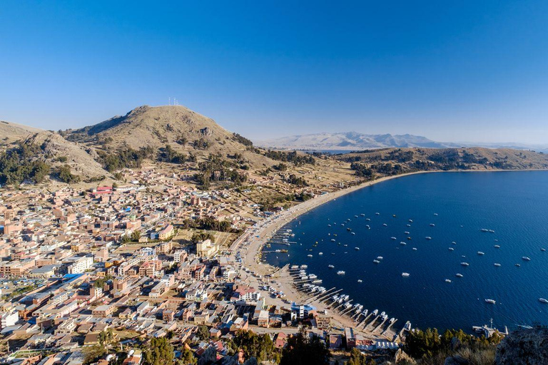 From Puno: Copacabana and Isla del Sol in Bolivia Full-Day Tour with Transfers Puno Full Day: Copacabana & Isla del Sol