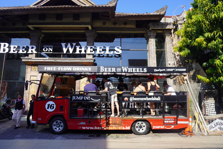 Bali: 2-Hour Beer Bus Party in Kuta & Legian Happy Hour Beer