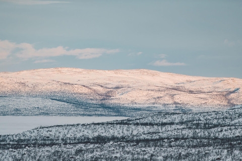 From Abisko: Sami Village Visit with Reindeer & Snowshoeing