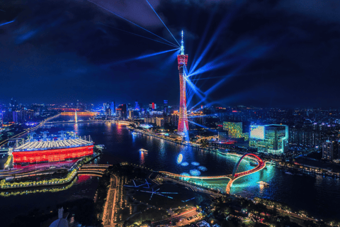 Guangzhou: Canton Tower Observation Deck and Thrill Rides 488m Outdoor Observation Ticket