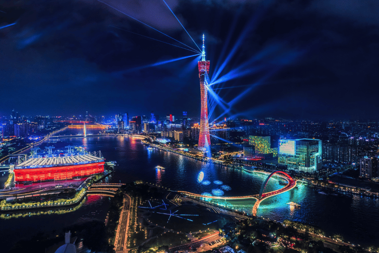 Guangzhou: Canton Tower Observation Deck and Thrill Rides 488m Outdoor Observation Ticket