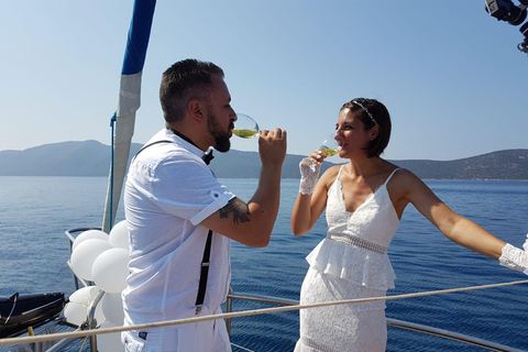Bodrum: Romantic Wedding Proposal with optional Photoshoot Motoryacht Option