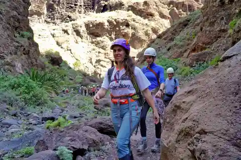 Teneriffa : Barranco de Masca: Abstieg & Bootsfahrt