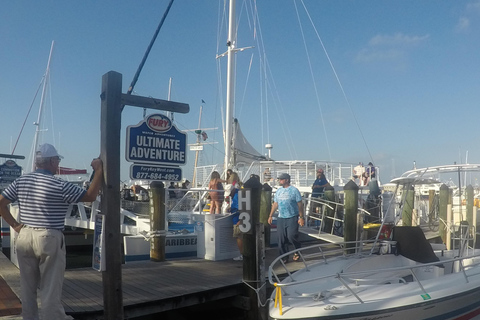 Key West-tur och snorkling i korallrev med öppen bar