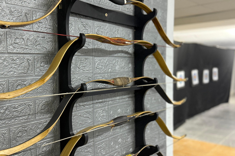 Mongolia: Horse Archery Indoor Training Private or corporate classes available