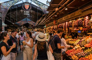 Barcelona: Sightseeing-Tour über die Ramblas, durch die Boquería und das Gotische Viertel