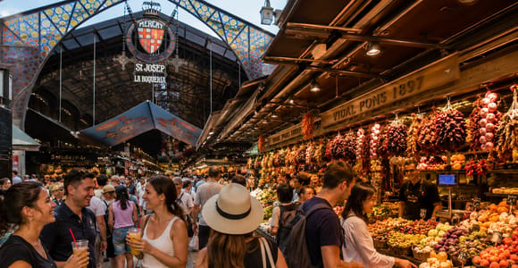 Barcelona: Sightseeing Tour of Las Ramblas, La Boqueria, and the Gothic Quarter
