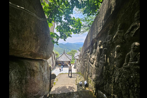 Busan: Private Tour with Stone Buddha, Garden, UN Cemetery