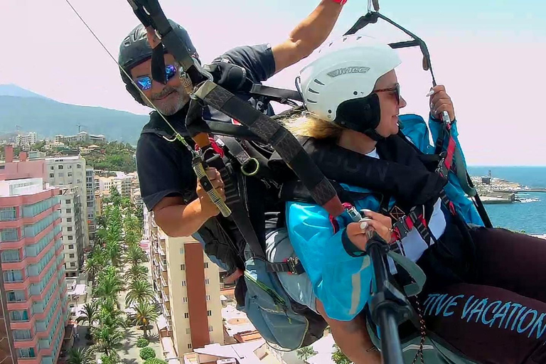 Paragliden in Puerto de la Cruz: start vanaf 2200 meter hoogte