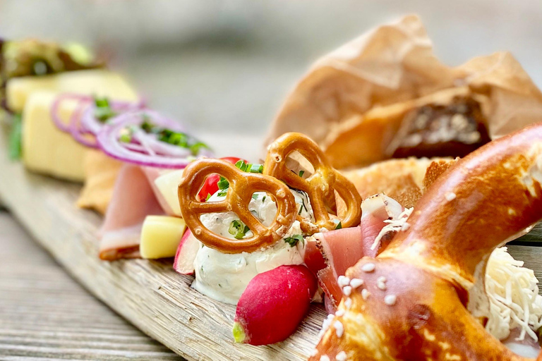 Brewery tour at Paulaner Bräuhaus Munich with beer tasting & snacks