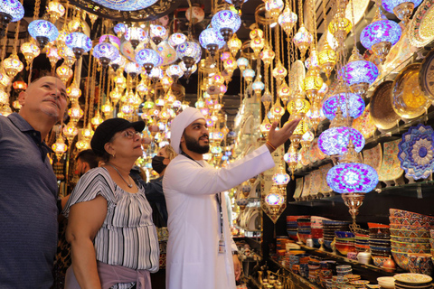 De Abu Dhabi: City tour em Dubai com Creek, Abra e Old SouksCompartilhamento de excursão em grupo