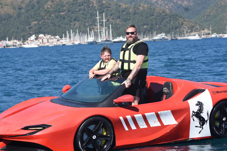 Marmaris: Watersport Jet Car with Family Vehicle Option 4-Person Jet Car Experience