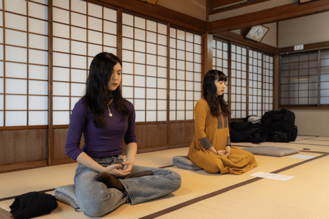 Tokio: Zenmeditatie in een privétempel met een monnik