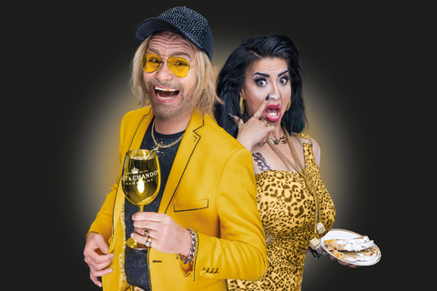 Ticket for the musical comedy "Die Königs schenken nach" at COMÖDIE Dresden