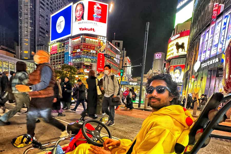 Shibuya Kart: Geführte Go-Kart Tour durch Shibuya & Tokyo. Foto: GetYourGuide