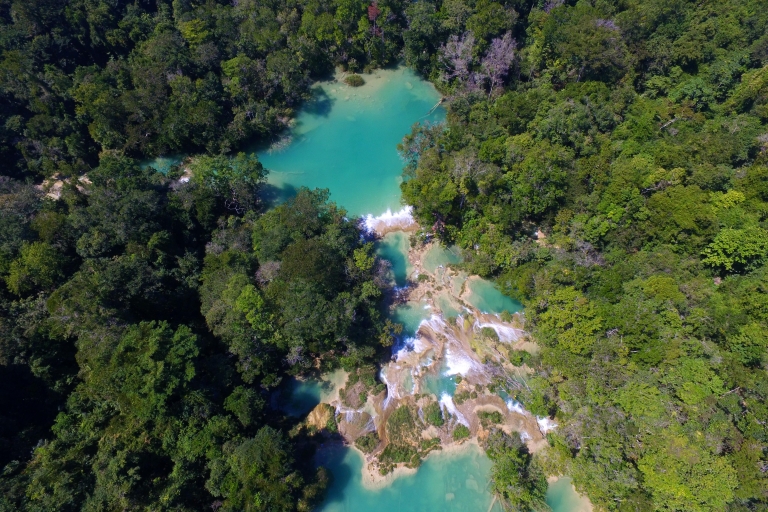 Depuis Palenque : chutes d'eau de Roberto Barrios