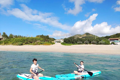 Nago Okinawa: SUP Adventure at Private Beach with Instructor