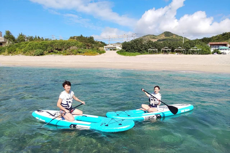 Nago Okinawa: SUP Adventure at Private Beach with Instructor