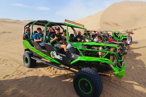 Au départ de Lima : excursion d&#039;une journée à Huacachina pour faire du Sandboard et déguster du vin