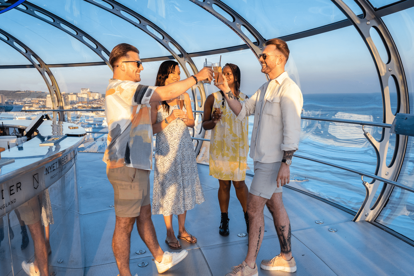 Brighton: i360 Entry & Champagne (Soft Drink for Under 18s)