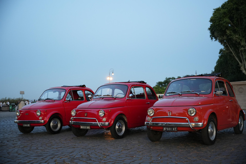 Rome : Visite guidée de la Fiat 500 avec photographeVisite privée
