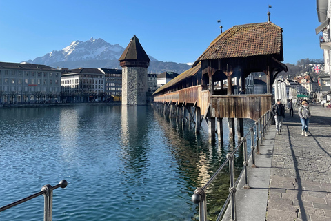Lucerna: Passeio clássico de uma hora pela cidade com recolha no hotel