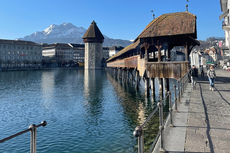 Lucerna: Passeio clássico de uma hora pela cidade com recolha no hotel