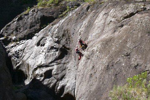 Reunion: Canyoning from Bras Rouge to Cilaos - Fun, Aquatic & Geological Cilaos Bras Rouge Full Canyoning - Fun, Technical & Aquatic