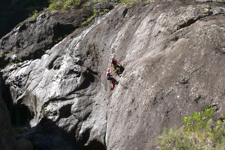 Reunion: Canyoning from Bras Rouge to Cilaos - Fun, Aquatic & Geological Cilaos Bras Rouge Full Canyoning - Fun, Technical & Aquatic